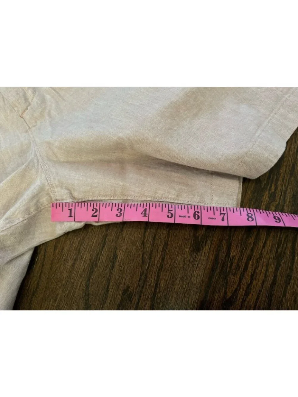 NWT FAHERTY Mens Tradewinds Shorts 7.5” Inseam Linen Blend Maui Mauve Sz 38 $128